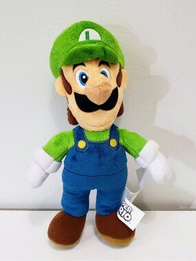 Nintendo Super Mario Luigi PLush Character Toy - 9"
